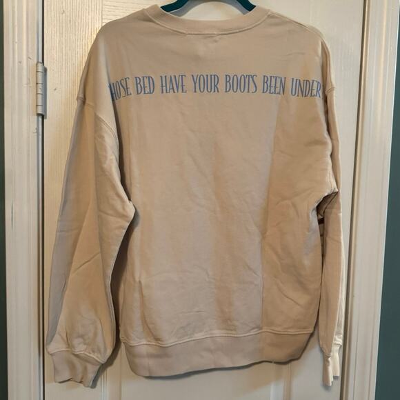 DAYDREAMER Shania Twain Boots Been Under Oversized Crew Size XS New with Tag - Picture 14 of 15